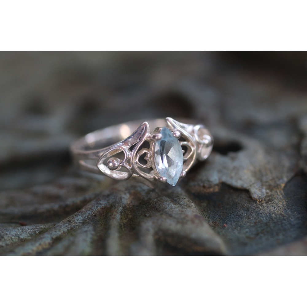 Blue Topaz Ring